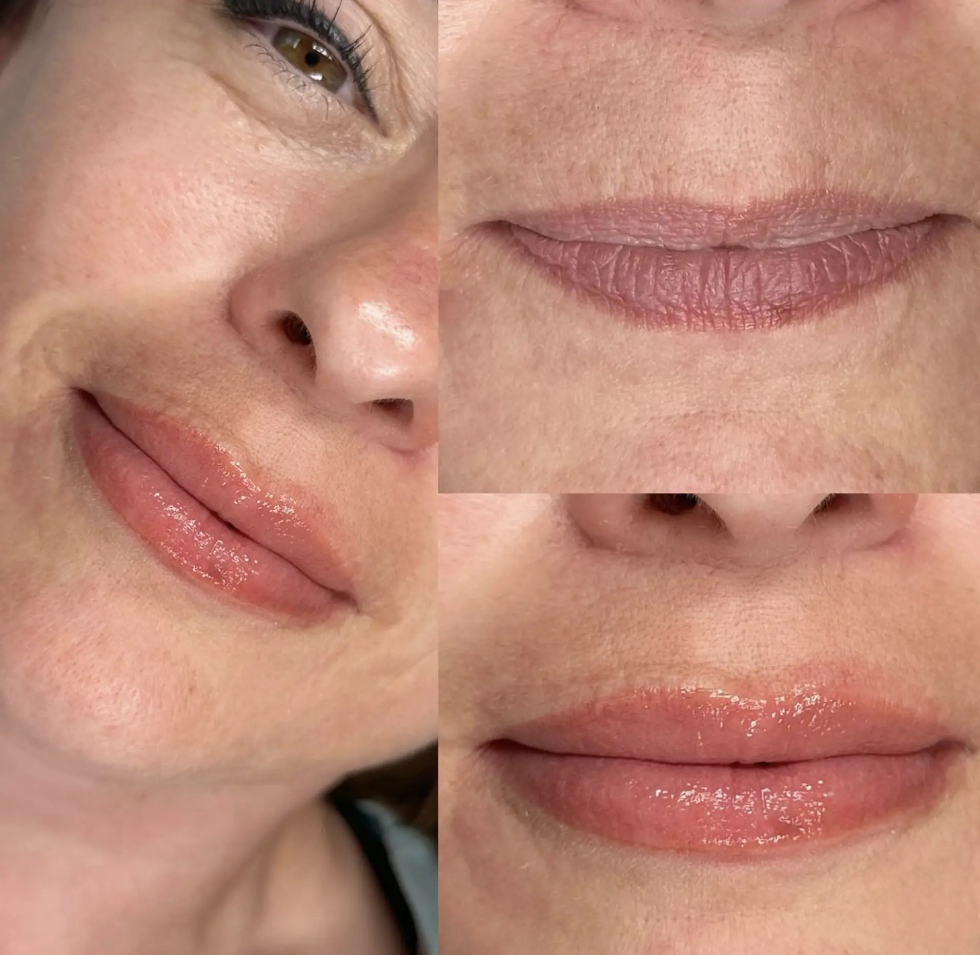 semi permanent lip tattoo care